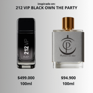 Carolina Herrera 212 Vip Black Own The Party