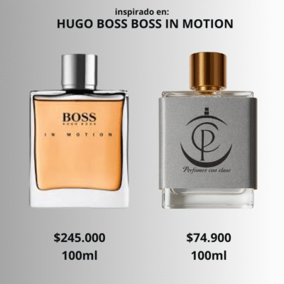 Hugo Boss boss in motion