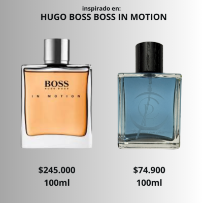 Hugo Boss boss in motion