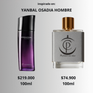 Yanbal osadía hombre