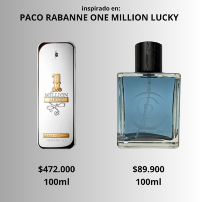 80 Paco Rabanne one million lucky