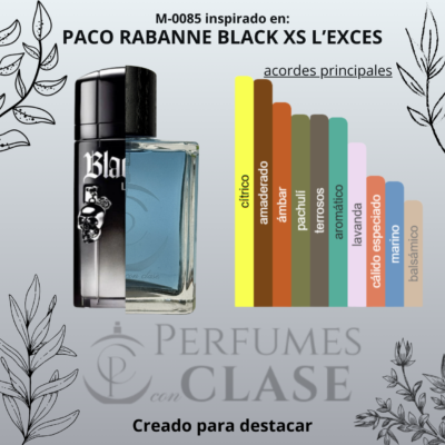 85 Paco Rabanne black xs l'exces