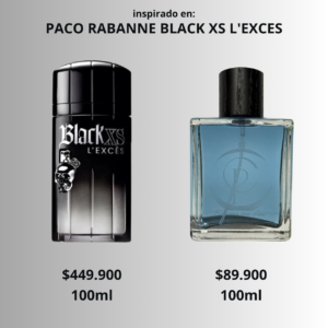 89 Paco Rabanne black xs l'exces